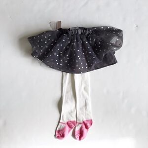 Gymboree NWT star print tutu tights 12-18 months